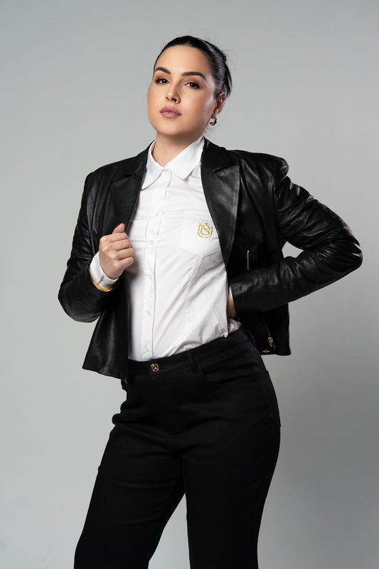 HATHOR Leather Jacket - M I C H E L L E G A R C I A