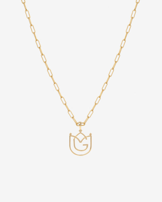 MG Large Pendant Necklace - M I C H E L L E G A R C I A