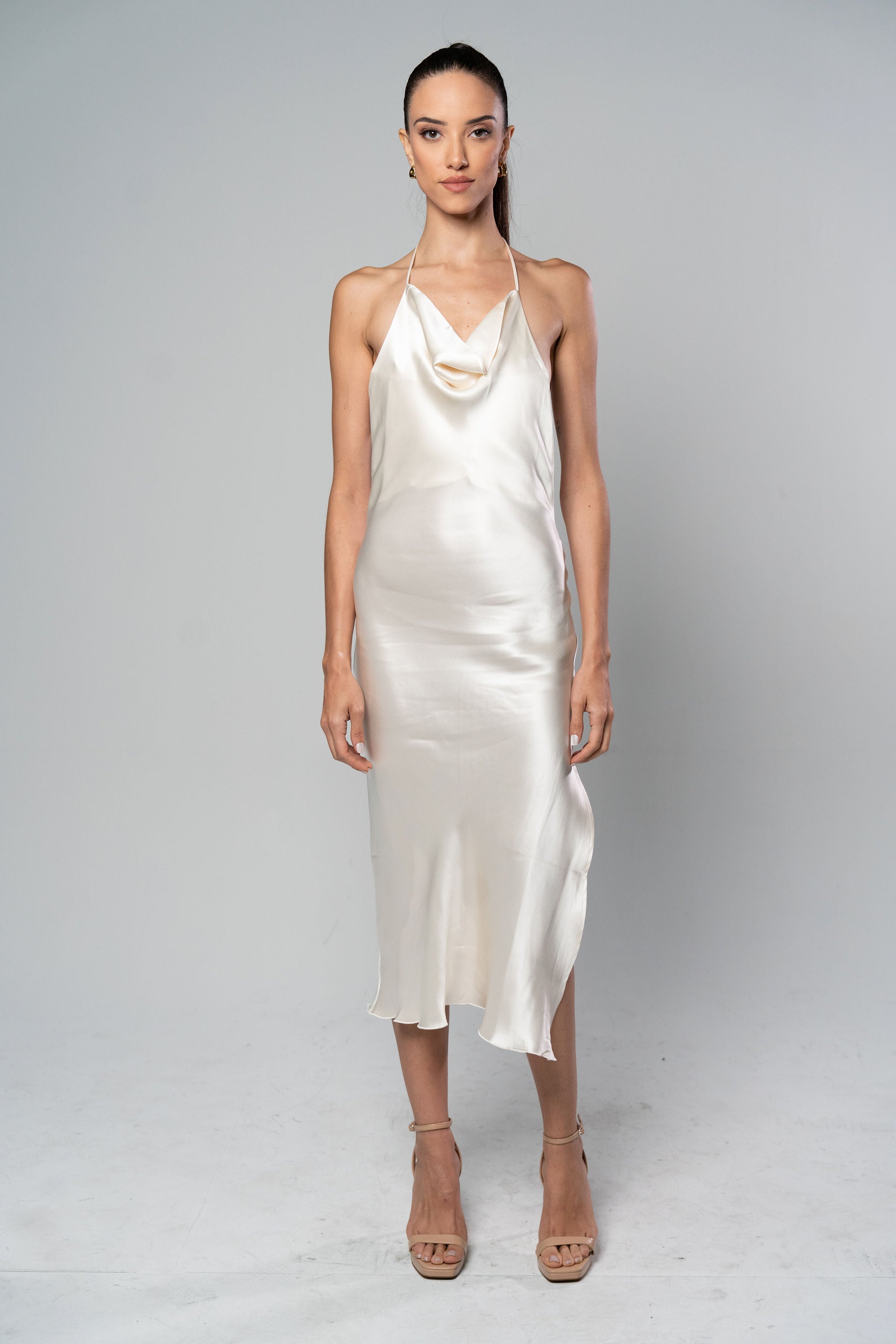 ELVIRA Crme Slip Dress MICHELLE GARCIA ELVIRA Crme Slip Dress MICHELLE GARCIA