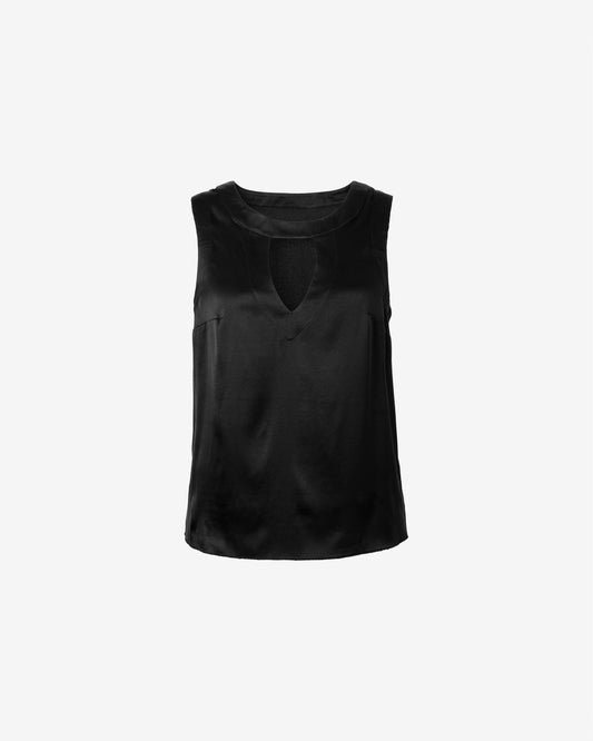 LUMIERE Noir Blouse - M I C H E L L E  G A R C I A