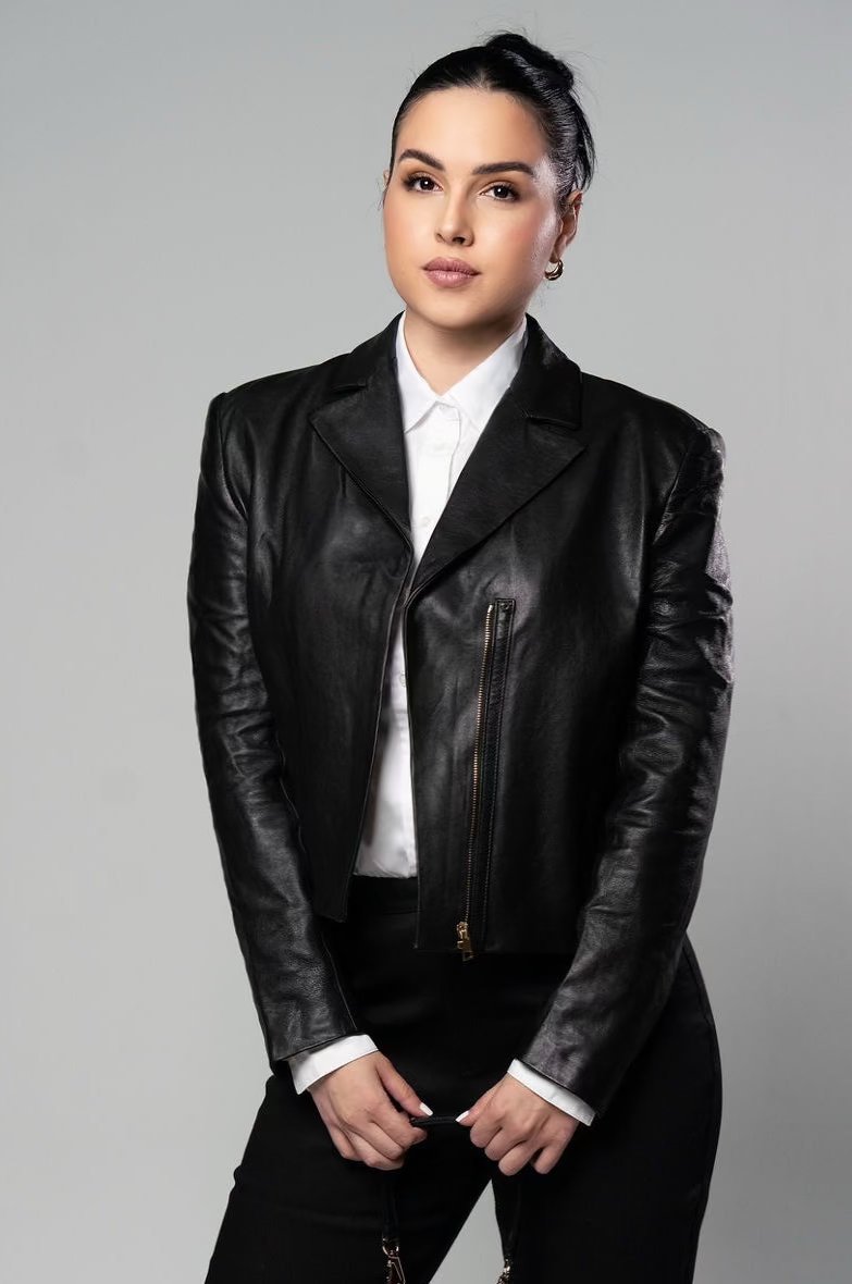 HATHOR Leather Jacket - M I C H E L L E  G A R C I A