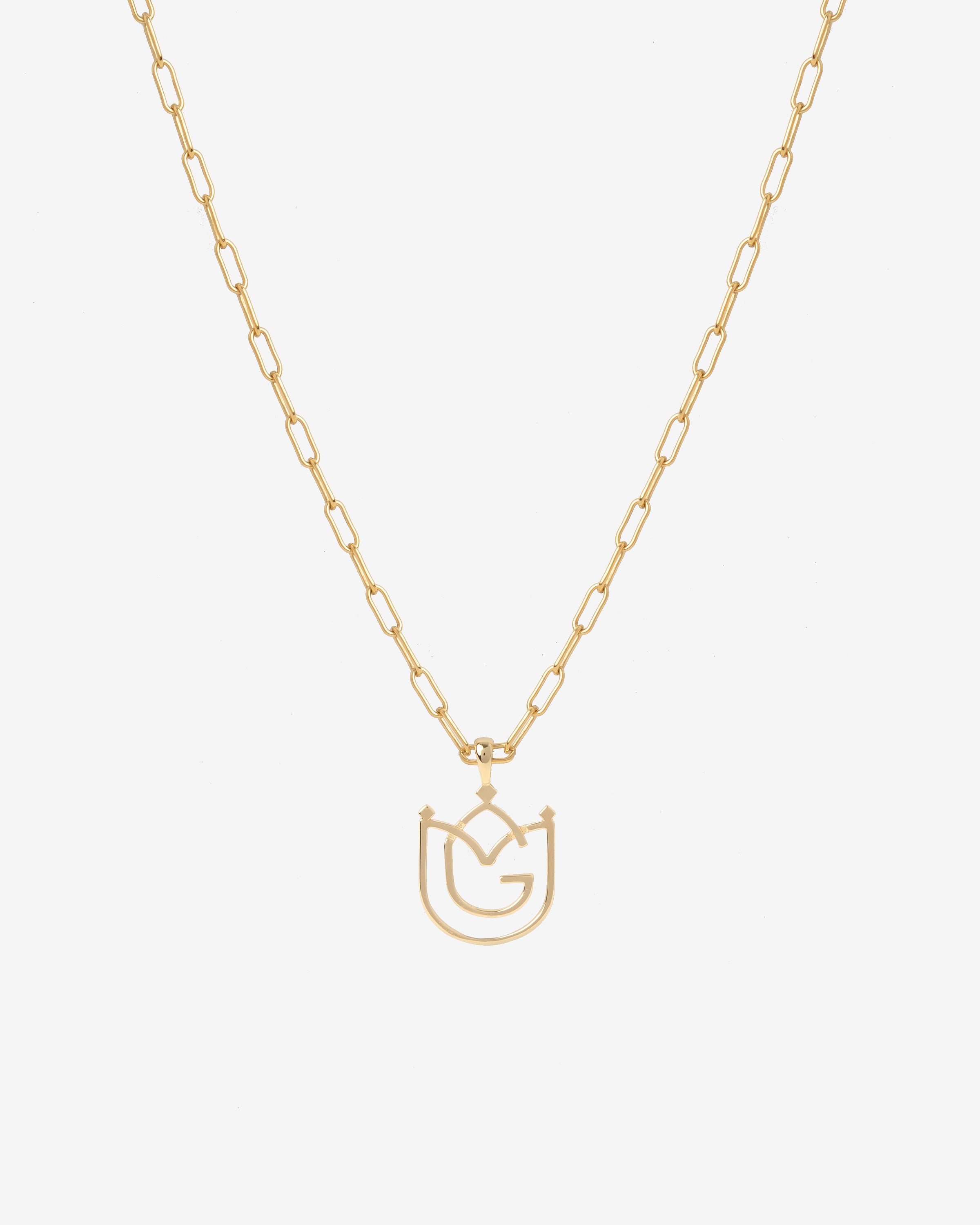 MG Large Pendant Necklace - M I C H E L L E  G A R C I A