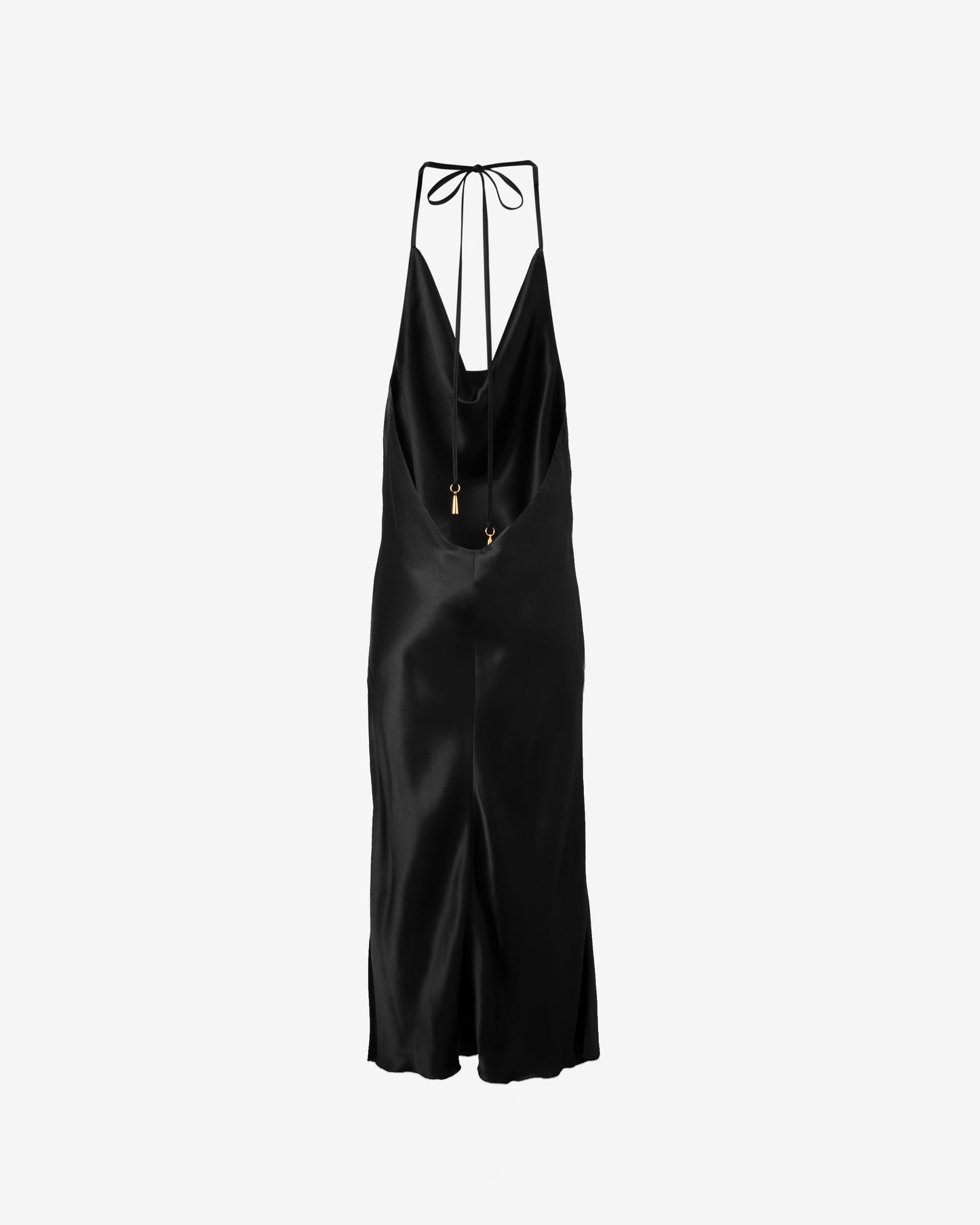ELVIRA Noir Slip Dress - M I C H E L L E  G A R C I A