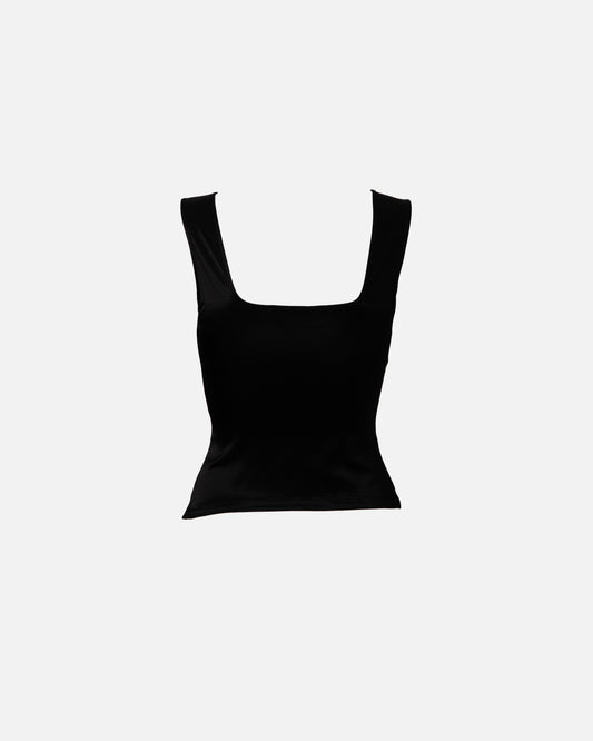 LEXA Noir Corset Top - M I C H E L L E  G A R C I A