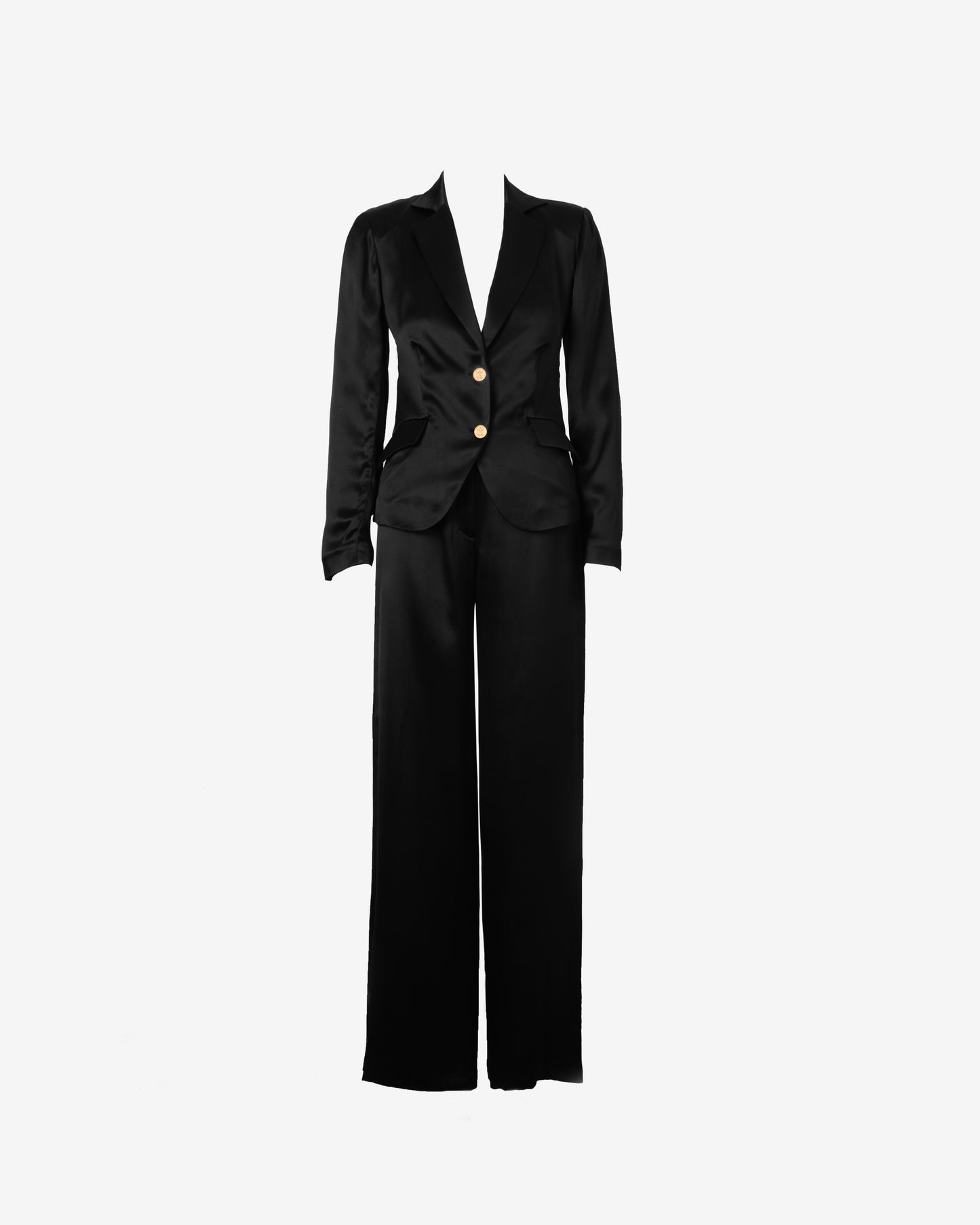 ISIS NOIR Satin Pant - M I C H E L L E  G A R C I A