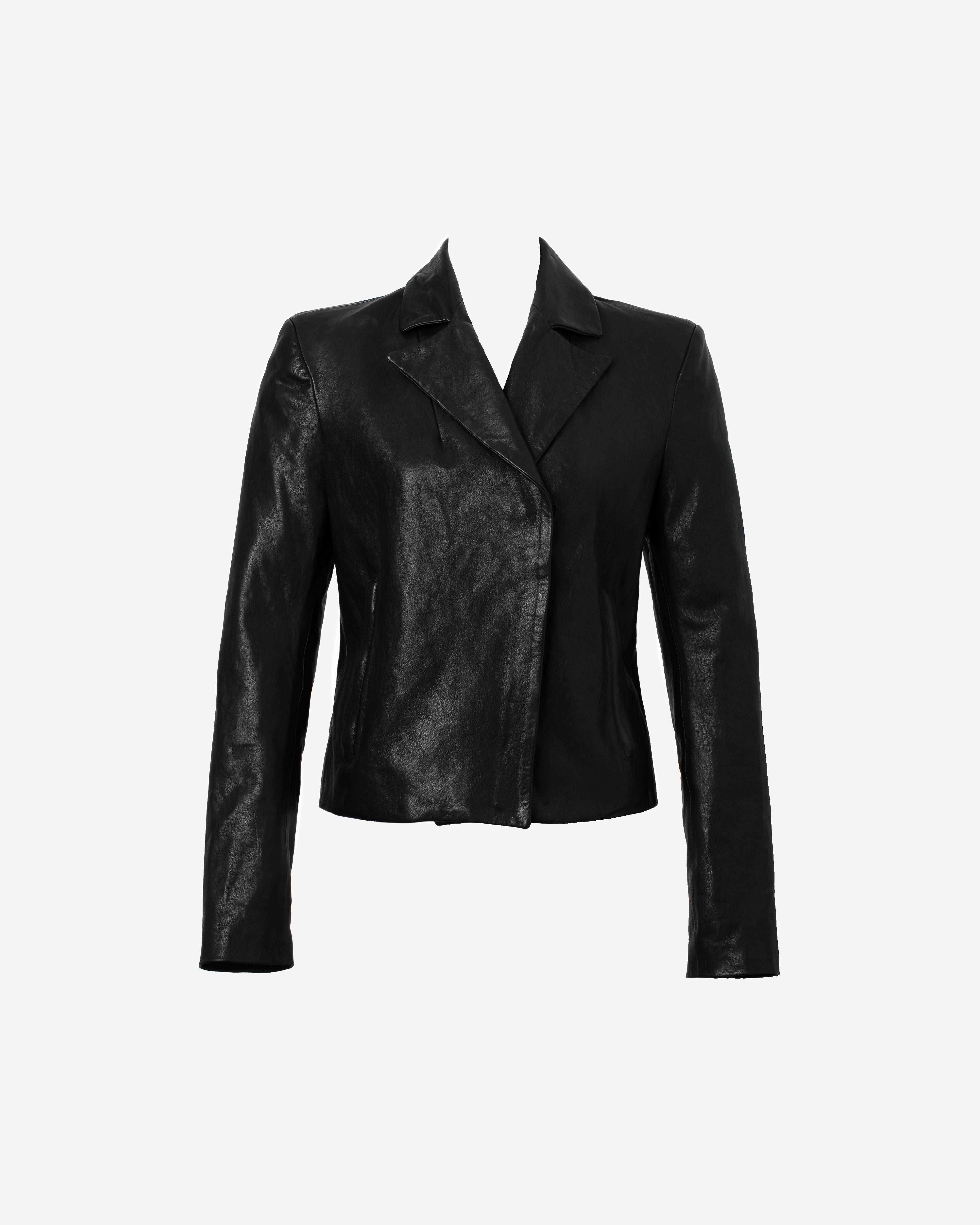 HATHOR Leather Jacket - M I C H E L L E  G A R C I A