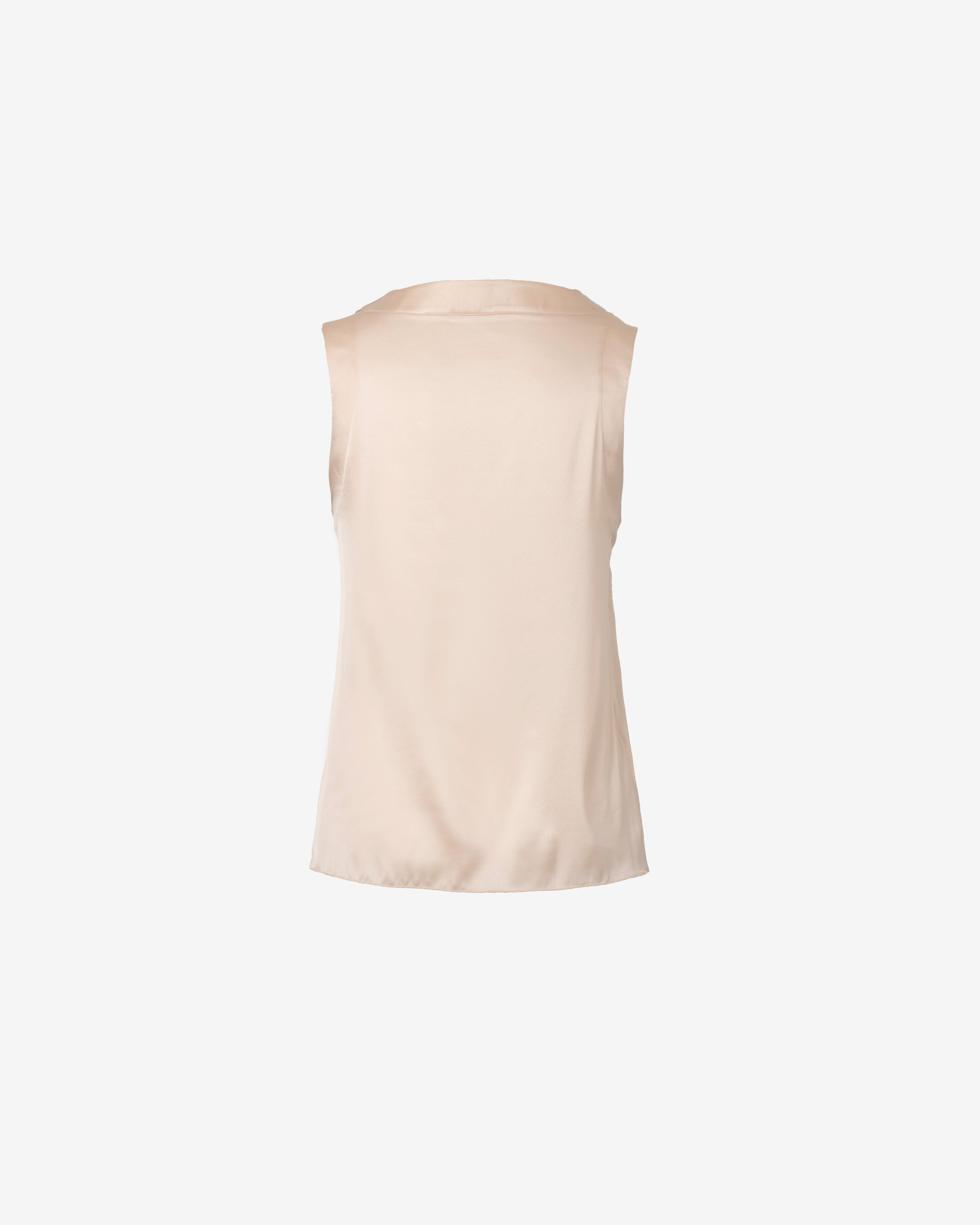 LUMIERE Champagne Blouse - M I C H E L L E  G A R C I A
