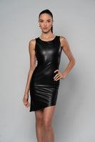 CLEO Leather Dress - M I C H E L L E  G A R C I A