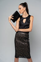 SIRENA Pencil Skirt - M I C H E L L E  G A R C I A