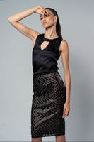 SIRENA Pencil Skirt - M I C H E L L E  G A R C I A